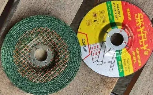 METAL GRINDING DISC 4 INCH GREEN SKYFLY BRAND